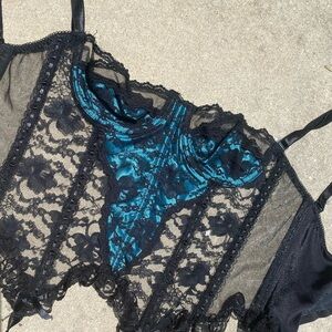 Vintage 80s Fredrick’s of Hollywood Lace Corset